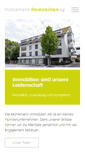Mobile Screenshot of muehlemann-immobilien.ch